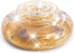 Refroidisseur gonflable à paillettes pour boissons