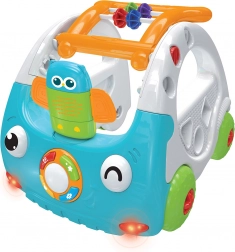 3-in-1 Activity Walker for Kids – Blue Car