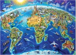 ANATOLIAN Puzzle World Landmarks 4000 Pieces
