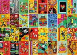 Puzzle pop-art mosaic 1000 pieces MAGNOLIA