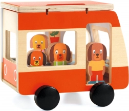 Djeco fa minibusz mackókkal