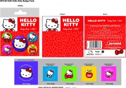 Hello Kitty Badge Set – 5 pcs