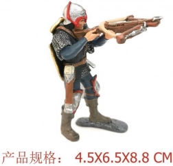 Figure of Soldier with Crossbow 9 cm