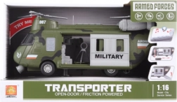 Wojskowy helikopter na baterie 1:16 ze światłami i dźwiękami