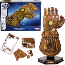 Sestavljanka 4D Build MARVEL Infinity Gauntlet 3D model za sestavljanje 49 cm