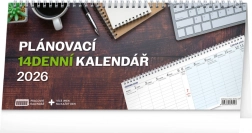 Calendario da Tavolo Lavorativo 2026 14 giorni