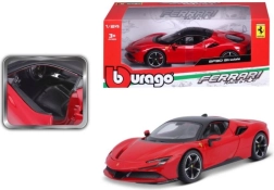 Model auta Ferrari SF90 Stradale červený 1:24 Bburago