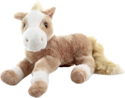 Cheval en peluche 30 cm éco-responsable