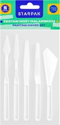 painting spatulas – set of 5 pcs