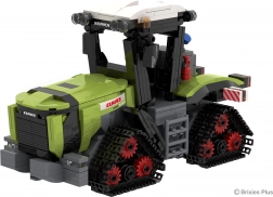 Construction Kit BRIXIES Plus Claas Xerion 12.650 Terra Trac Crawler Tractor