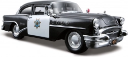 Collectible metal model of the Buick Century – police car