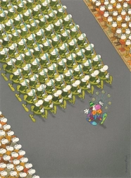 Clementoni puzzle Pochod 500 dílků