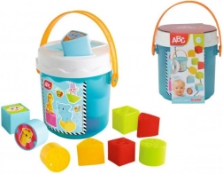 Secchiello con incastri per bambini