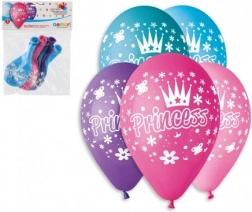 Ballons gonflables pour princesses, 30 cm, lot de 5