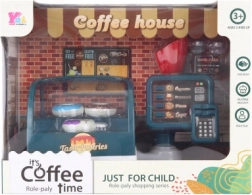Children's Plastic Coffee Shop with Cash Register