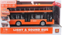 Kétszintes elemes autóbusz gyerekeknek