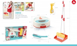 Interaktivni set za čišćenje s robotskim usisavačem za djecu