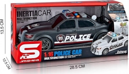 police car with light and sound effects