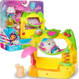 Gaby’s Poppenhuis balkon smoothieparty met Cakey-figuur en accessoires