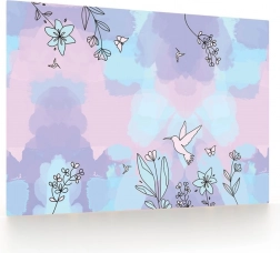 Bordunderlag med kolibri motiv