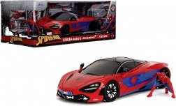 Jada Toys modello McLaren 720S Spider-Man 1:24 die-cast con figurina