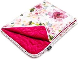 Dziecięca kołderka Watercolor Flowers