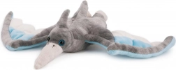 plush pterosaurus 40 × 28 cm gray