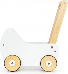 Landau en bois pour poupées ECOTOYS