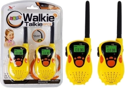 Walkie Talkie kratkovalni radio domet 100 m žuti za djecu