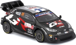 Bburago 1:43 Toyota GR Yaris Rally1 Hybrid – gyűjtői modell ajándékdobozban