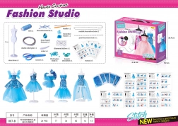 Creative Set for Little Designers – Blue Materials and Accessories