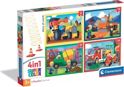 Clementoni puzzle Impegnati al lavoro 4in1 (12, 16, 20 e 24 pezzi)