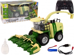 Remotely Controlled Combine Harvester with Smoke, Lights, and Sound 2.4G 1:24