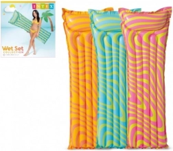 Opblaasbaar luchtbed voor in het water 183 × 69 cm