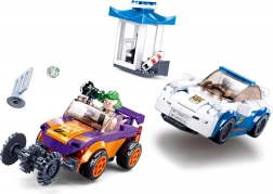 Building Set Police Chase with Pullback Car