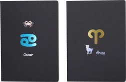 Lined Notebook Zodiac 18.5x25.5 cm