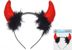 Corna del diavolo in plastica per carnevale