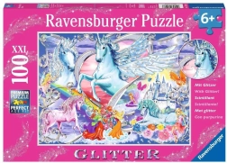 RAVENSBURGER Sparkling Puzzle Horse Dreams XXL 100 pieces