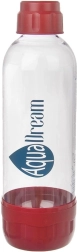 Bottiglia per gasatore rossa AQUADREAM 1,1 l