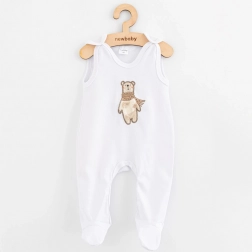 Tutina in cotone per neonati New Baby Polar Bear