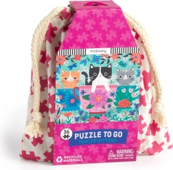 Travel Puzzle: Kittens in a Cup - Mudpuppy