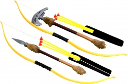 Bow with arrows 71 cm