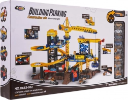 Interaktivní garáž s herními prvky a příslušenstvím