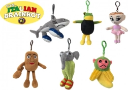 Plišani privjesak Brainrot 10 cm