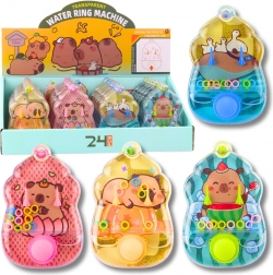 Water skill game for kids with capybara – colorful mix