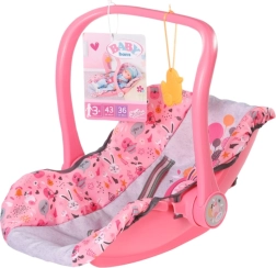 seggiolino auto e marsupio confortevole per bambole BABY born