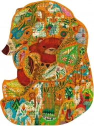 Outline Puzzle Bear 350 Pieces
