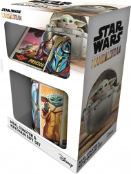 Coffret cadeau STAR WARS: THE MANDALORIAN – mug, sous-verre et porte-clés