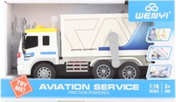 Airport truck with battery power