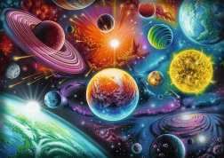 Puzzle mit 1000 Teilen – Kosmisches Abenteuer TREFL DreamScapes